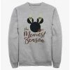 Promo 💯 Disney Mickey Mouse Merriest Season Sweatshirt ⭐