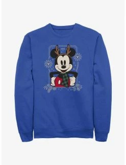 Best Sale 😉 Disney Mickey Mouse Winter Ready Sweatshirt 🥰