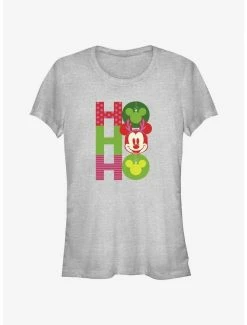 Coupon ❤️ Disney Mickey Mouse Ho Ho Ho Ornaments 👧 Girls T-Shirt 💯