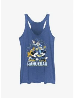 Wholesale 🥰 Disney Mickey Mouse Happy Hanukkah Friends 👧 Girls Tank 🎉