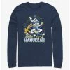 Flash Sale 💯 Disney Mickey Mouse Happy Hanukkah Friends Long-Sleeve T-Shirt 😉