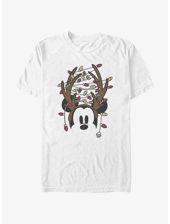 Coupon π― Disney Mickey Mouse π Christmas Light Antlers T-Shirt π