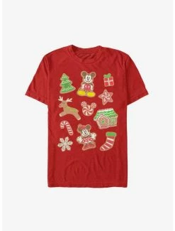 Best deal ✔️ Disney Mickey Mouse Gingerbread Mice Extra Soft T-Shirt 🎉