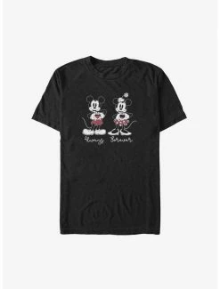 Budget 🎁 Disney Mickey Mouse Always Forever Mickey and Minnie Big & Tall T-Shirt 👍