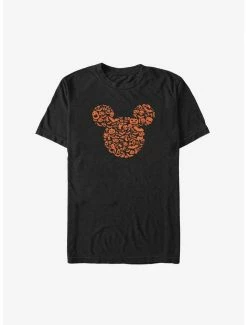 Promo 😀 Disney Mickey Mouse 💀 Halloween Icons Ear Fill Big & Tall T-Shirt 🎁