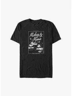 Budget ❤️ Disney Mickey Mouse Mickey & Minnie Music Cover Big & Tall T-Shirt 🎉