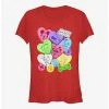 Brand new 👍 Disney Mickey Mouse 🍬 Candy Hearts 👧 Girls T-Shirt 😉
