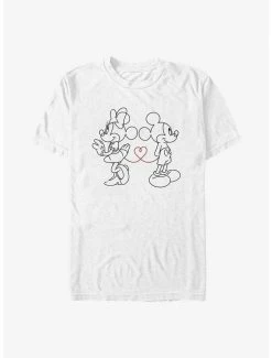 Wholesale 😍 Disney Mickey Mouse Tail Tied Lovers T-Shirt 🥰