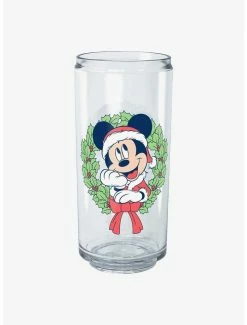 Coupon ⭐ Disney Mickey Mouse Santa Mickey 🎅 Christmas Wreath Can Cup 😀