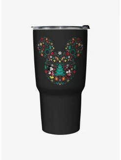 Deals ⭐ Disney Mickey Mouse Holiday Icon Ears Travel Mug 👍